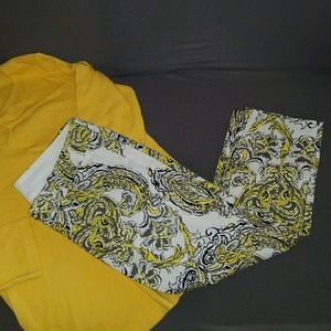 Ann Taylor Carnegie crop pants